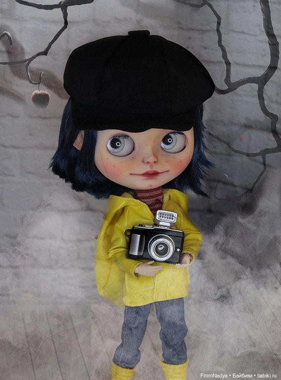 Фотографии Коралины с фотошопом и без. Мой кастом блайз (фото 2)