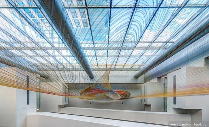 Фантастическая инсталляция, украсившая атриум музыкального центра от Бенджамина Болла (фото 2)