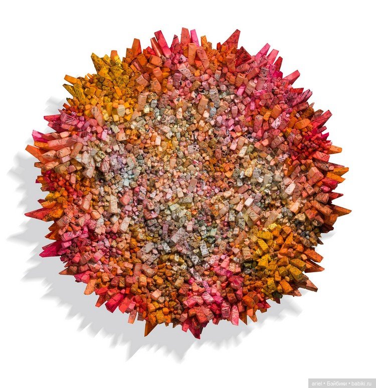 Скульптуры в смешанной технике от корейского автора Кван Йонг Чана