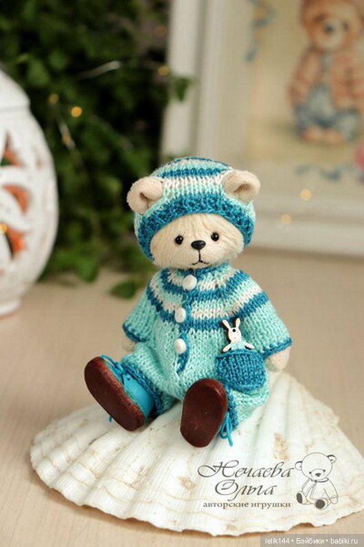 Мини мишка Арно — Авторские мишки Тедди и друзья: фото (фото 4)