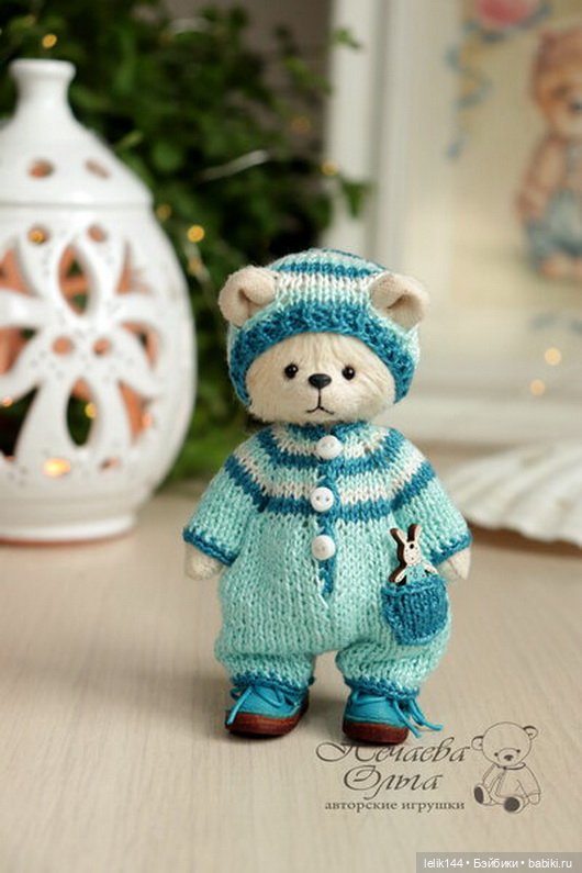 Мини мишка Арно — Авторские мишки Тедди и друзья: фото (фото 5)