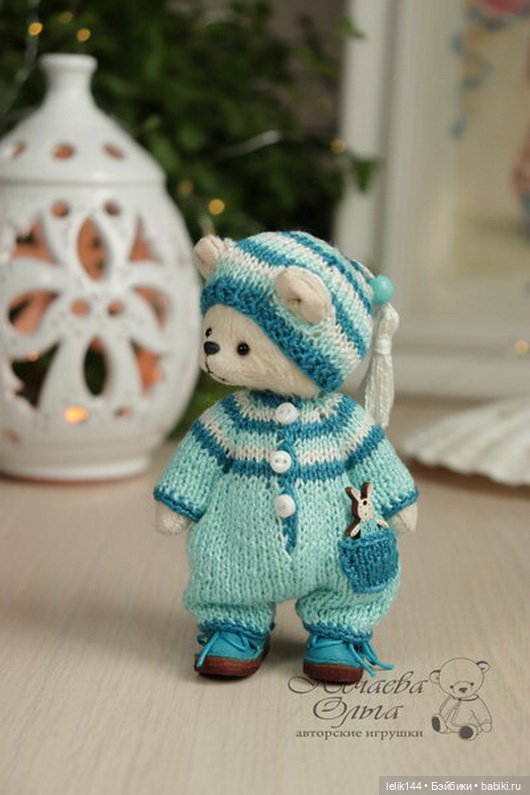 Мини мишка Арно — Авторские мишки Тедди и друзья: фото (фото 2)