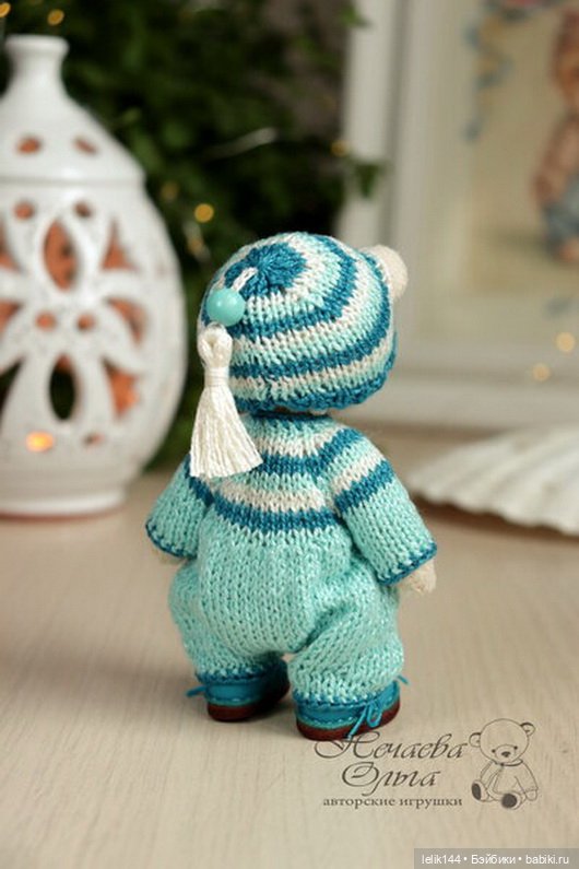 Мини мишка Арно — Авторские мишки Тедди и друзья: фото (фото 3)