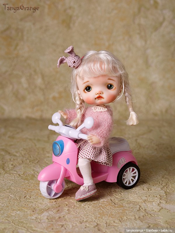 Зая малышка ob11 — Лепка авторских кукол: полимерная глина