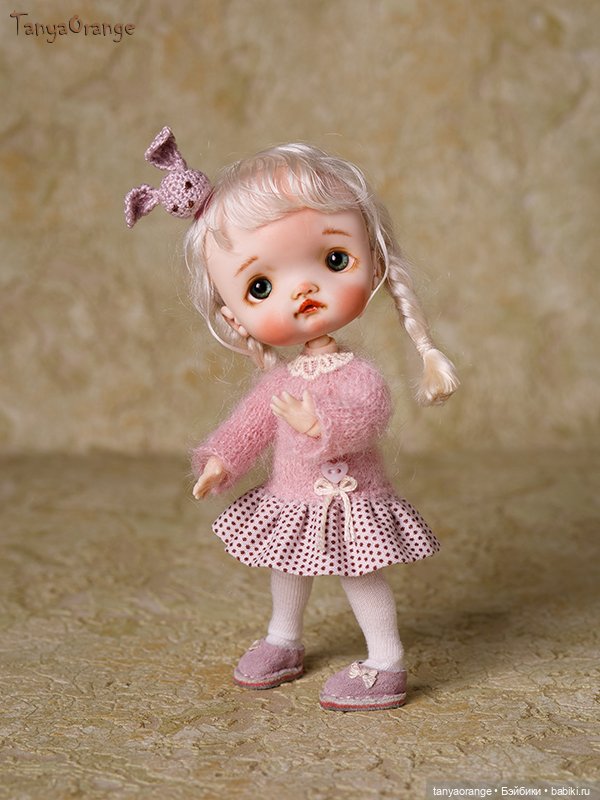 Зая малышка ob11 — Лепка авторских кукол: полимерная глина (фото 6)