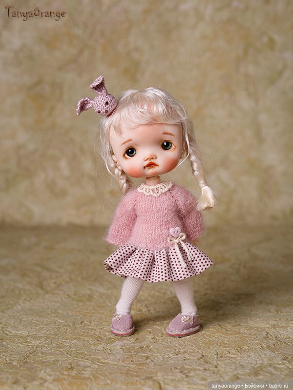 Зая малышка ob11 — Лепка авторских кукол: полимерная глина (фото 2)