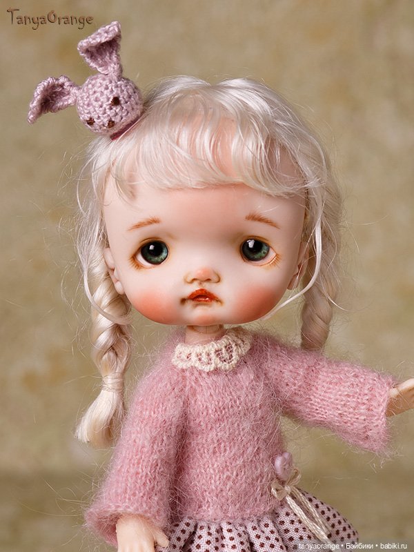 Зая малышка ob11 — Лепка авторских кукол: полимерная глина (фото 4)
