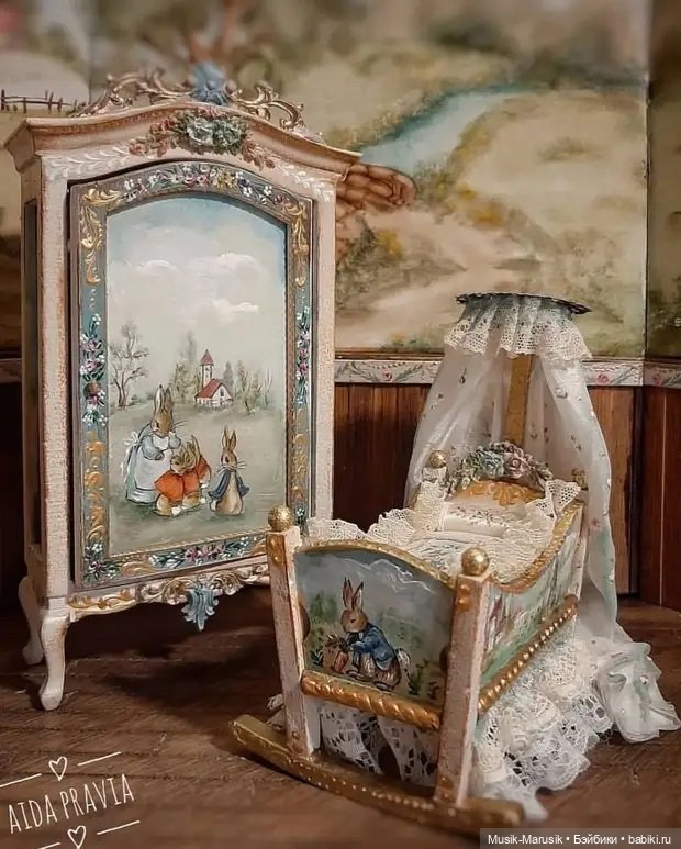 Восхитительные кукольные миниатюры от Aida Pravia