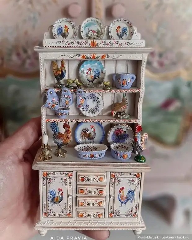 Восхитительные кукольные миниатюры от Aida Pravia