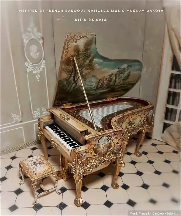 Восхитительные кукольные миниатюры от Aida Pravia (фото 6)