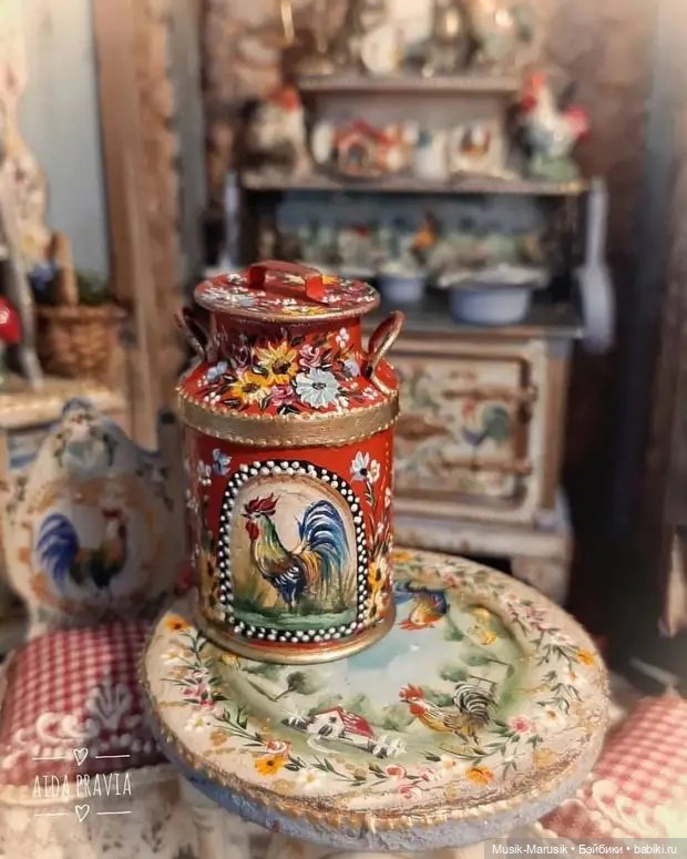 Восхитительные кукольные миниатюры от Aida Pravia