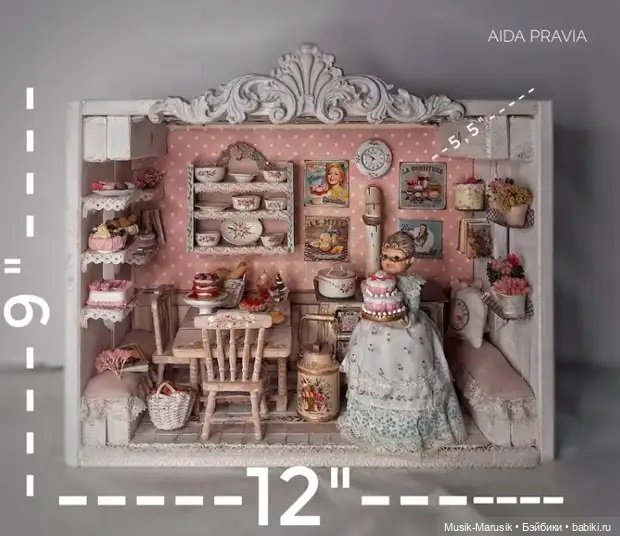 Восхитительные кукольные миниатюры от Aida Pravia