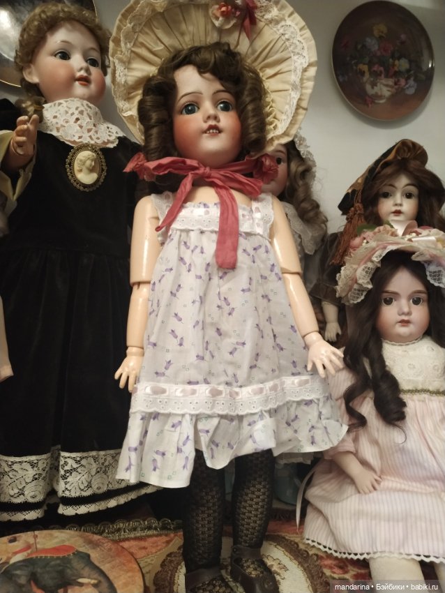 Лили и Жюли — Антикварные куклы Limoges (Лимож): Lanternier (фото 5)