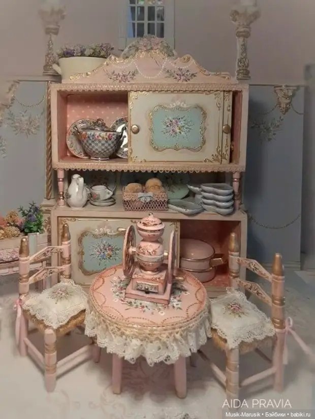 Восхитительные кукольные миниатюры от Aida Pravia (фото 10)