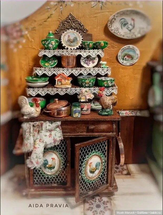 Восхитительные кукольные миниатюры от Aida Pravia (фото 9)