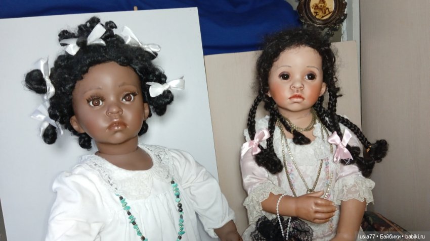 Мулаточка и "квартеронка", Флосси, молд Donna Rubert (фото 2)