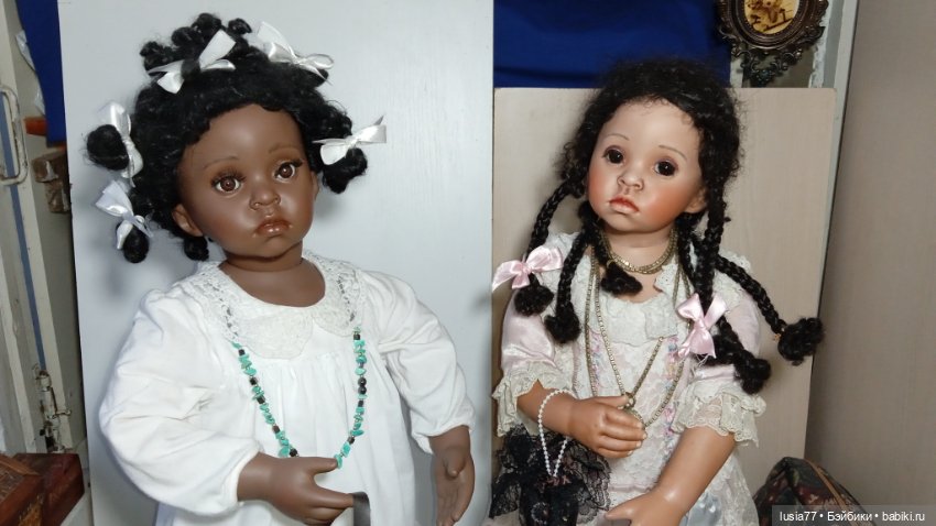 Мулаточка и "квартеронка", Флосси, молд Donna Rubert