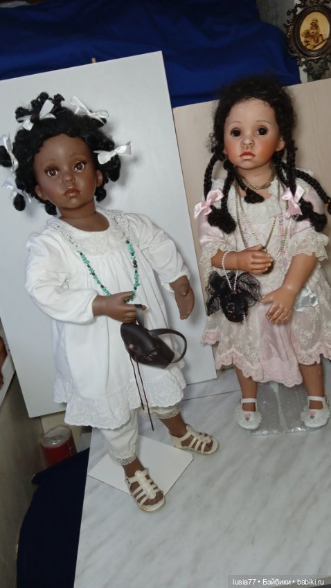 Мулаточка и "квартеронка", Флосси, молд Donna Rubert