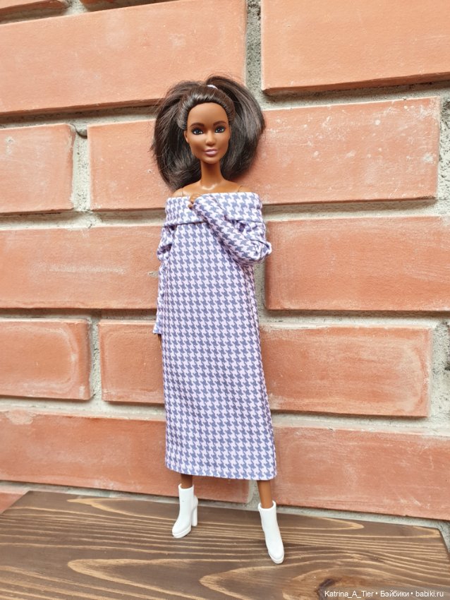 Наташа. Платье — Одежда и обувь для кукол своими руками: фото (фото 2)