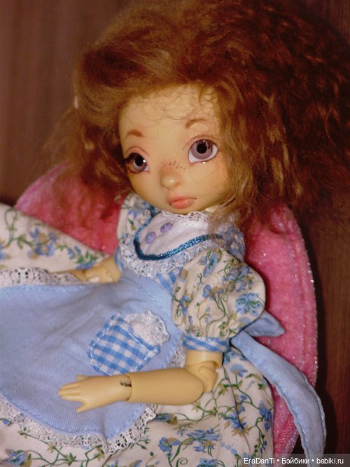 Девочка и её кукла — Домашние фото авторских кукол: личные коллекции (фото 3)