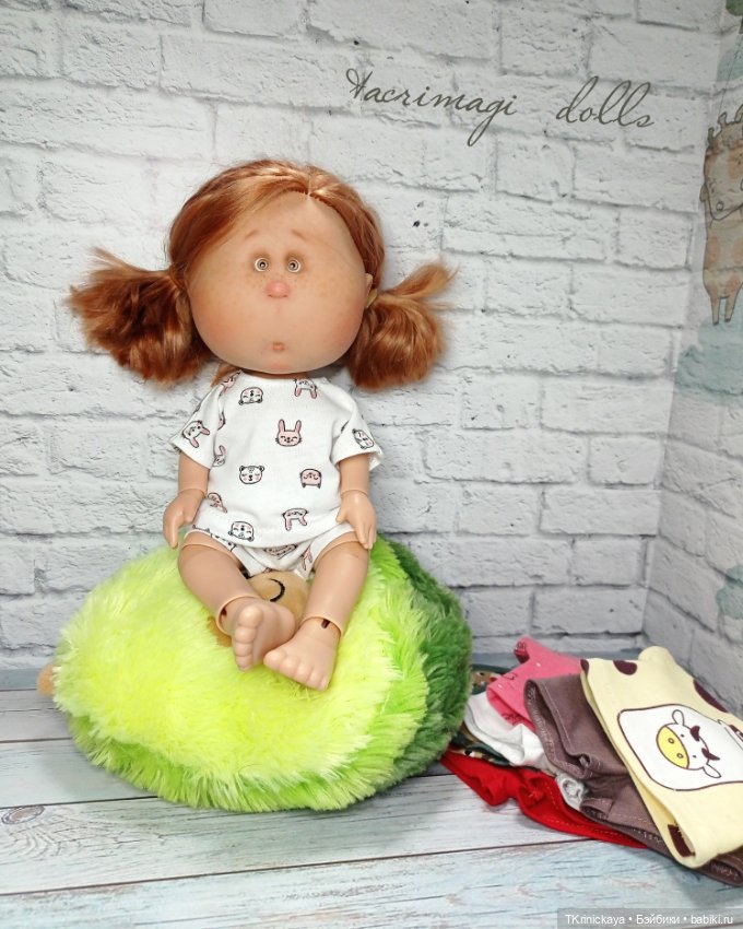 Жужа и новые пижамки — ООАК и репейнт игровых кукол: Bratz