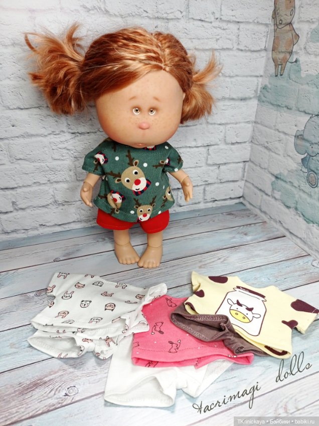 Жужа и новые пижамки — ООАК и репейнт игровых кукол: Bratz