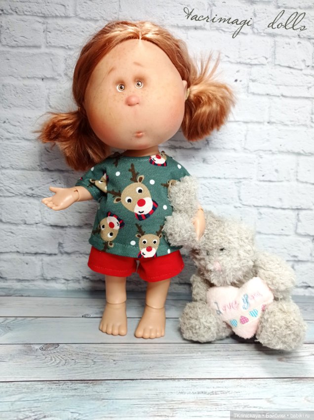 Жужа и новые пижамки — ООАК и репейнт игровых кукол: Bratz (фото 2)