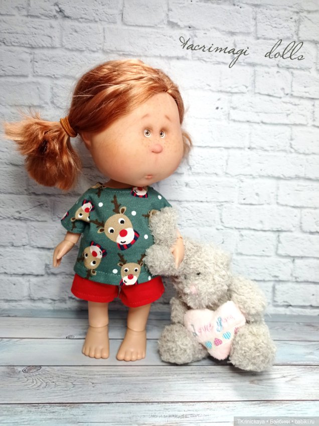 Жужа и новые пижамки — ООАК и репейнт игровых кукол: Bratz (фото 3)