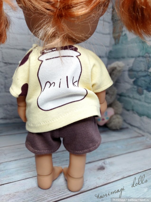 Жужа и новые пижамки — ООАК и репейнт игровых кукол: Bratz (фото 6)