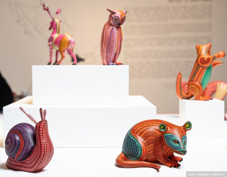 Деревянные скульптуры от Марии дель Кармен Мендоса Мендес и Якобо Анхелес Охеда (фото 3)