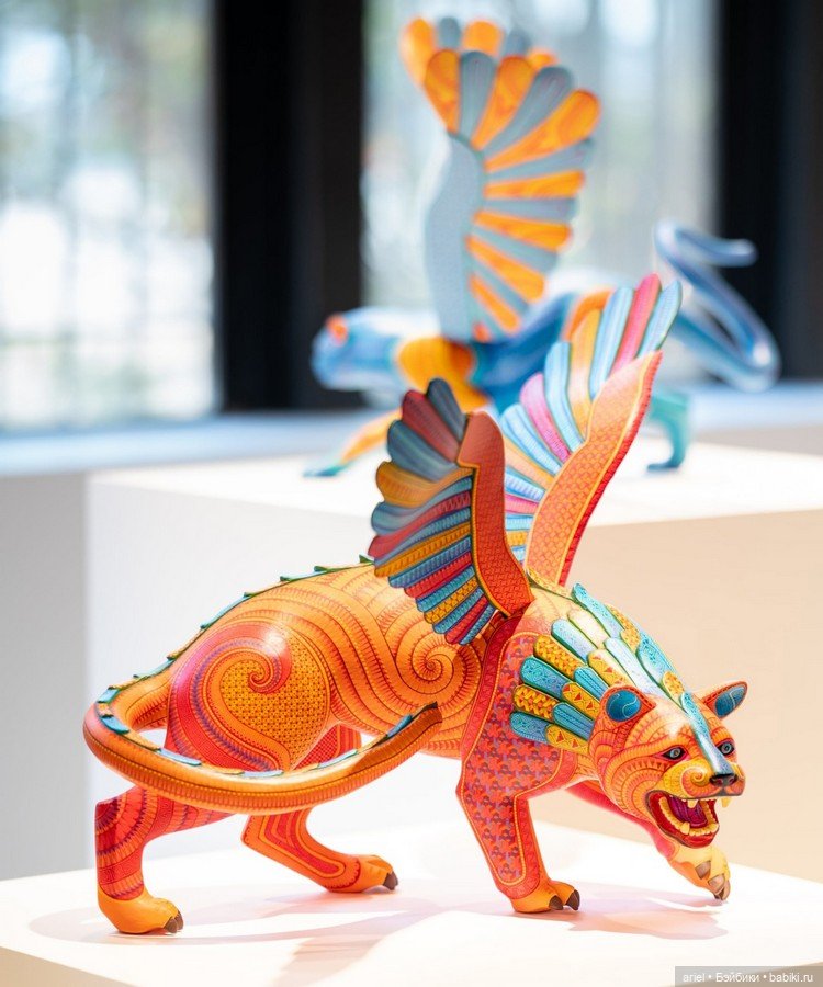 Деревянные скульптуры от Марии дель Кармен Мендоса Мендес и Якобо Анхелес Охеда (фото 5)