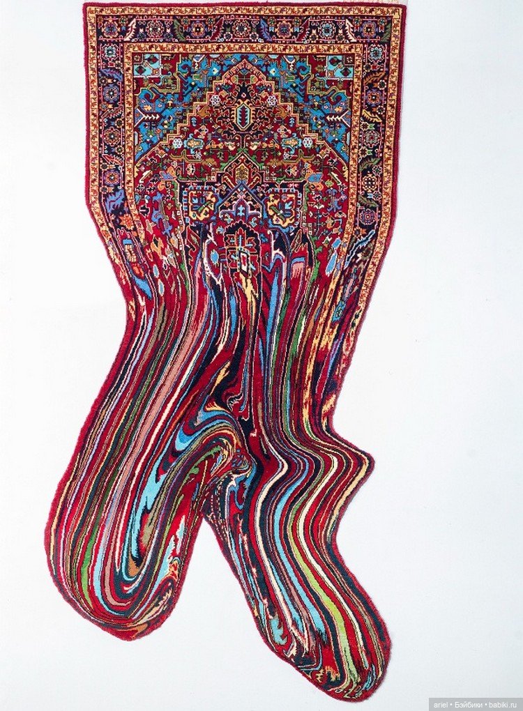Декоративные ковры художника Фаига Ахмеда (Faig Ahmed) (фото 5)