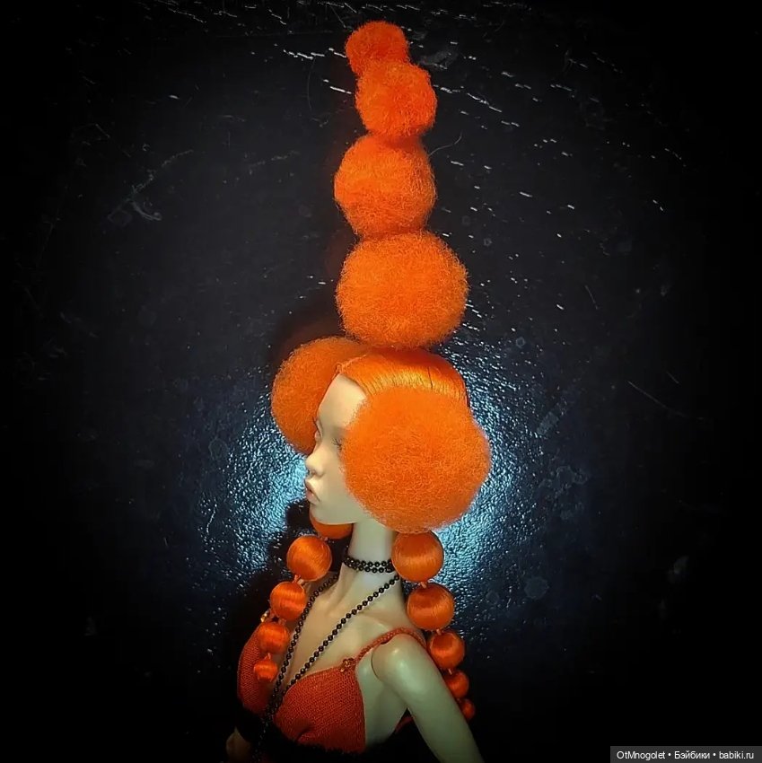 Ювелирный парик Ot Mnogolet "Апельсиновое чудо"