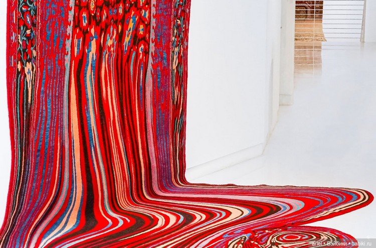 Декоративные ковры художника Фаига Ахмеда (Faig Ahmed) (фото 2)