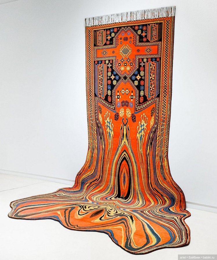 Декоративные ковры художника Фаига Ахмеда (Faig Ahmed) (фото 9)
