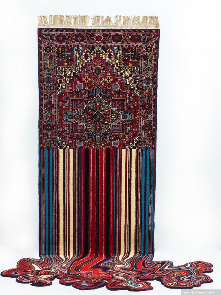Декоративные ковры художника Фаига Ахмеда (Faig Ahmed)