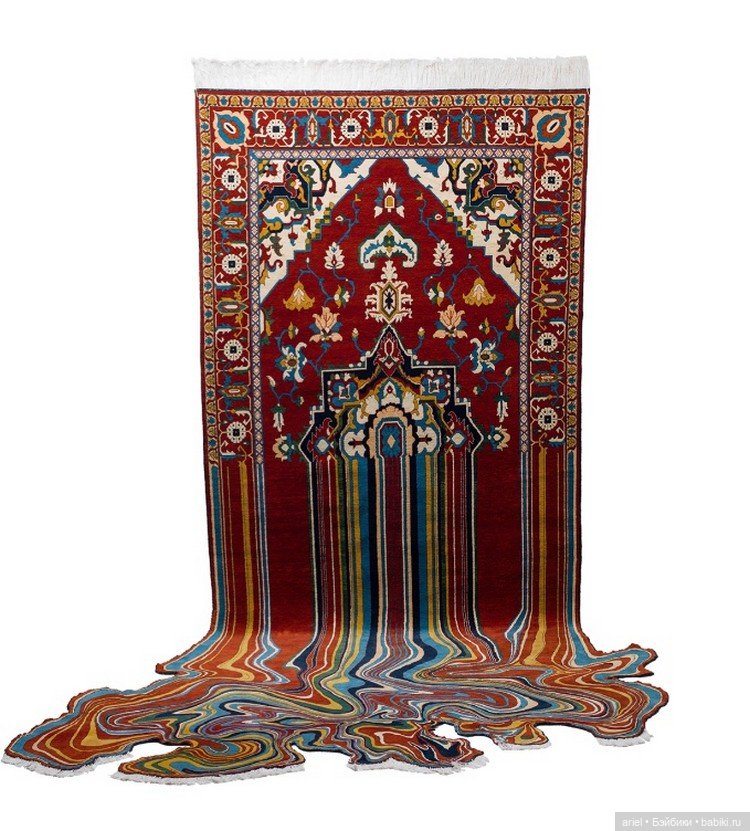 Декоративные ковры художника Фаига Ахмеда (Faig Ahmed) (фото 7)