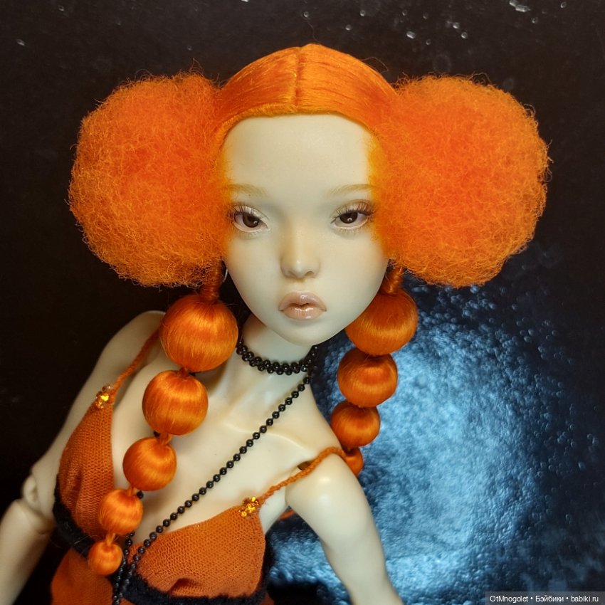 Ювелирный парик Ot Mnogolet "Апельсиновое чудо"