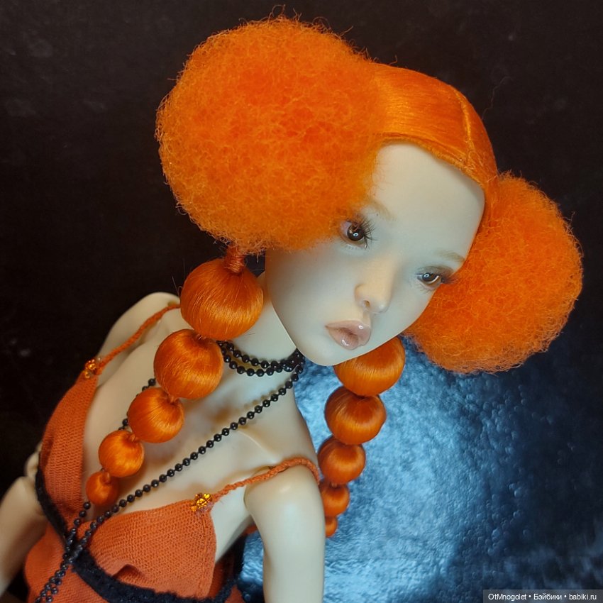 Ювелирный парик Ot Mnogolet "Апельсиновое чудо"
