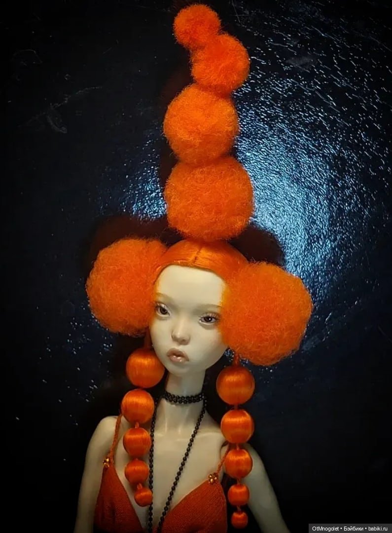 Ювелирный парик Ot Mnogolet "Апельсиновое чудо"