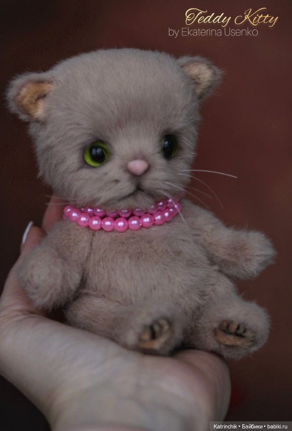 Котенок Тедди. Работа Екатерины Усенко (фото 3)