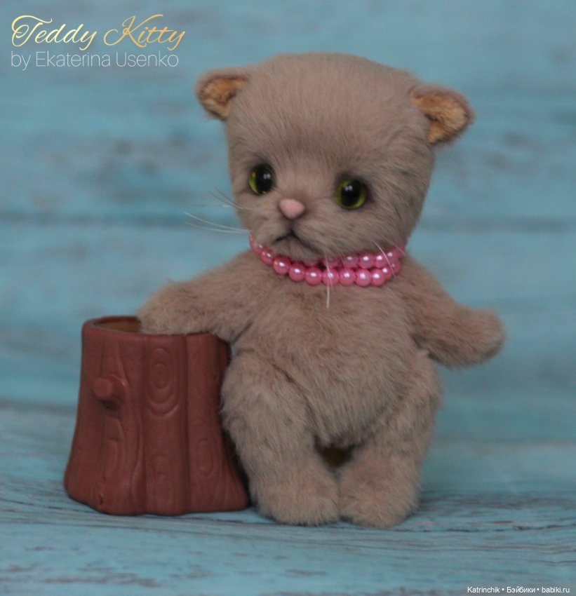 Котенок Тедди. Работа Екатерины Усенко (фото 6)