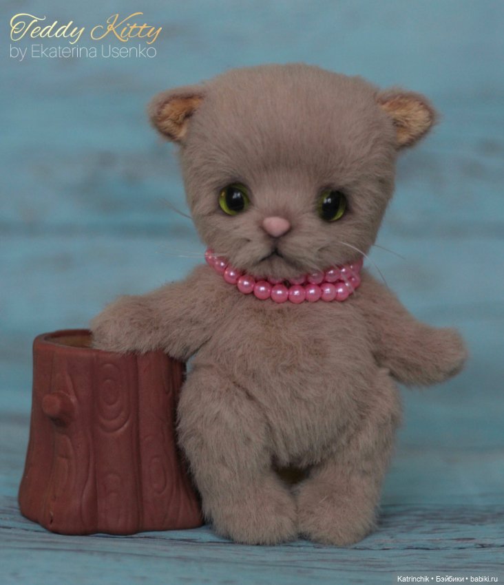 Котенок Тедди. Работа Екатерины Усенко (фото 7)