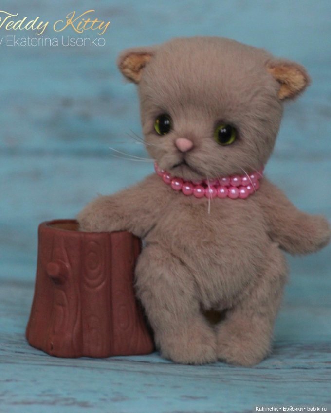 Котенок Тедди. Работа Екатерины Усенко (фото 9)