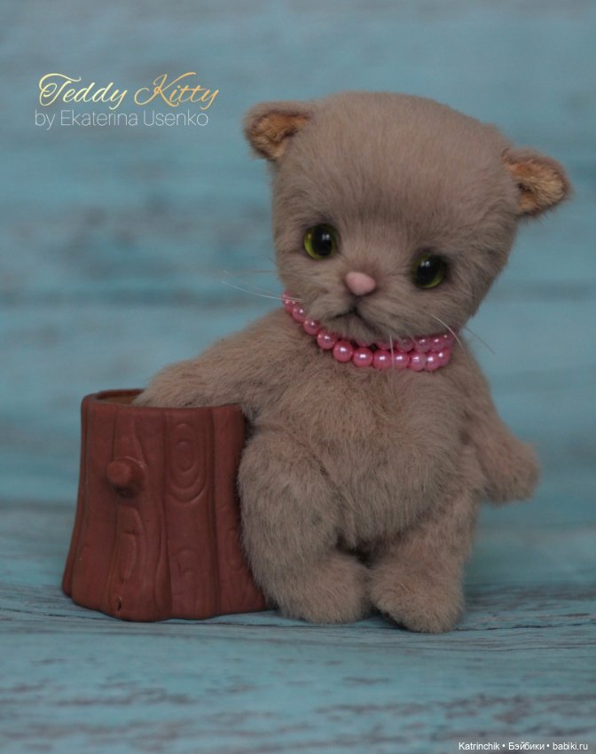 Котенок Тедди. Работа Екатерины Усенко (фото 5)