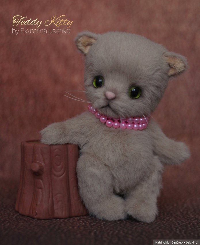 Котенок Тедди. Работа Екатерины Усенко (фото 4)