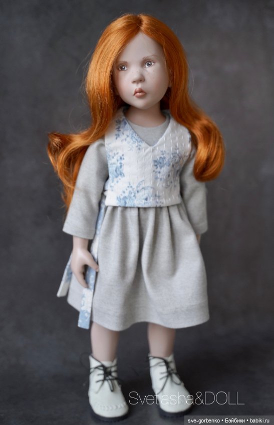 История одного платья — Одежда и обувь для кукол своими руками: фото (фото 4)