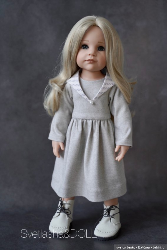 История одного платья — Одежда и обувь для кукол своими руками: фото (фото 2)