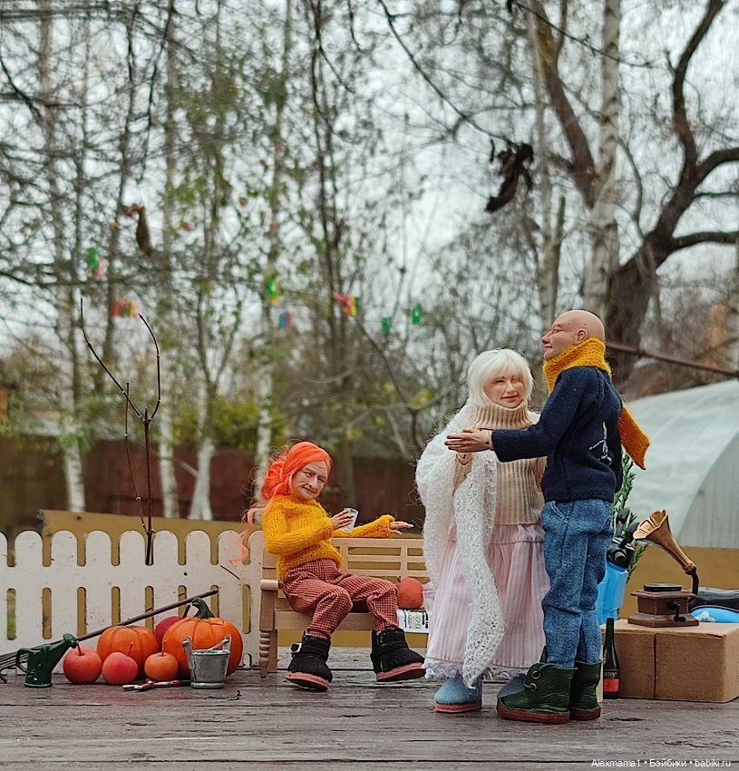 Дачные посиделки — Домашние фото авторских кукол: личные коллекции (фото 9)