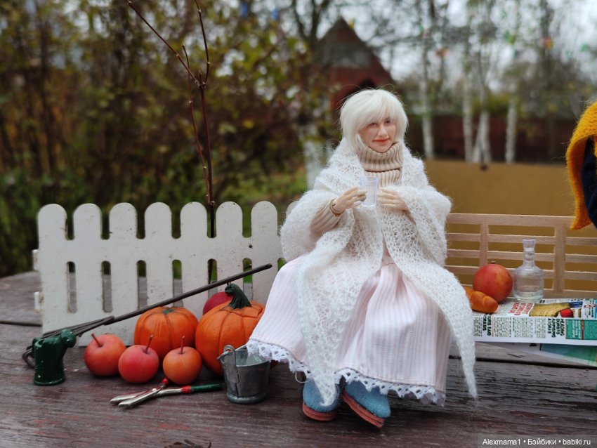 Дачные посиделки — Домашние фото авторских кукол: личные коллекции (фото 4)